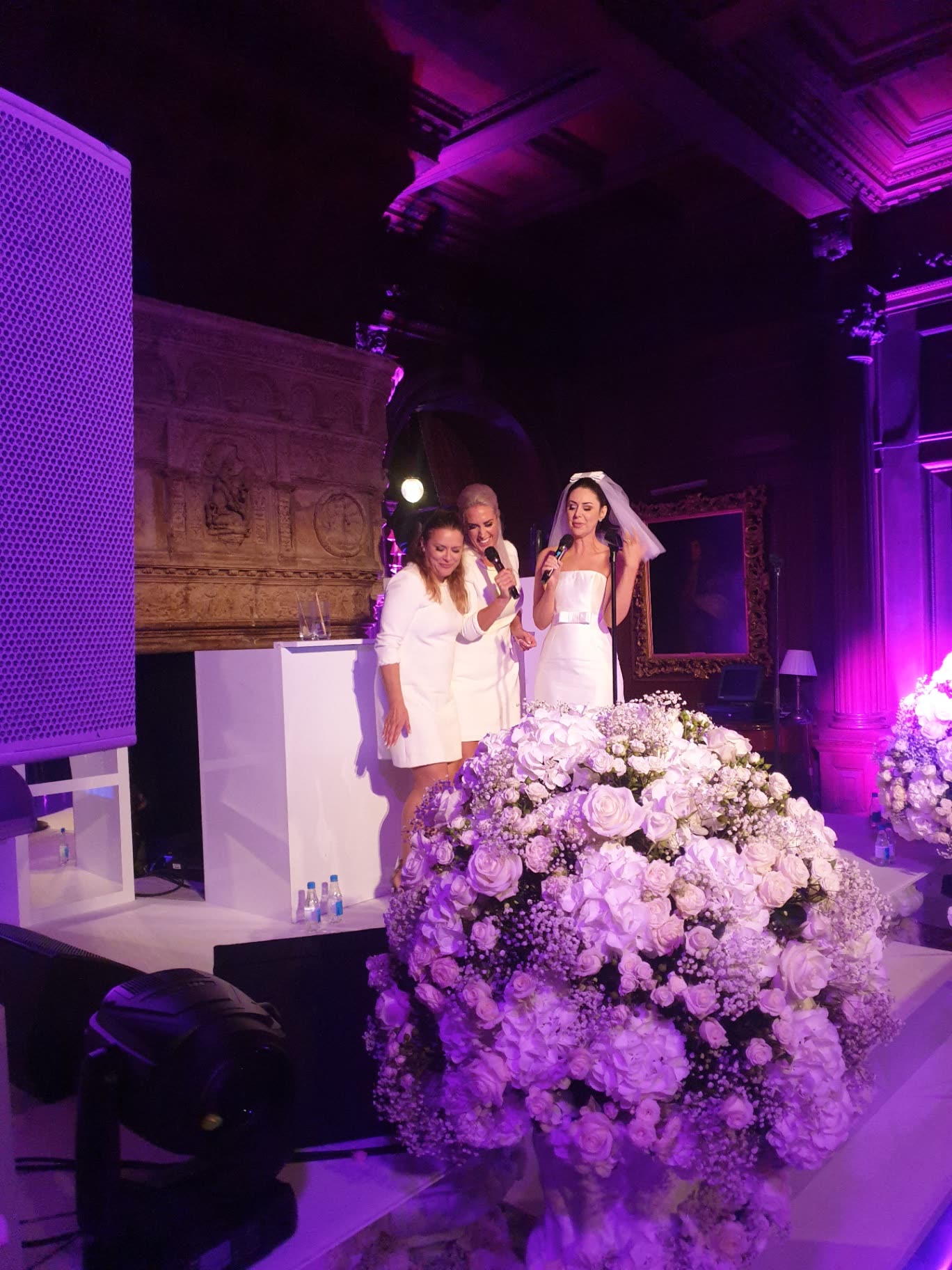 Elegant wedding event with spiNZ 360 Events